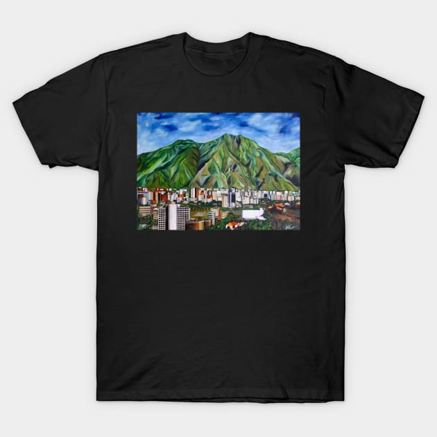 Avila Caracas City T-Shirt by jleopold